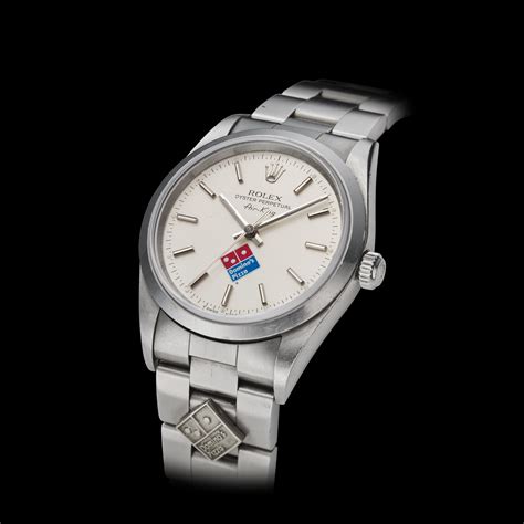 dominox rolex|domino's logo on dial.